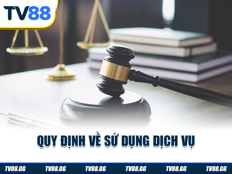 Quy định khi sử dụng dịch vụ